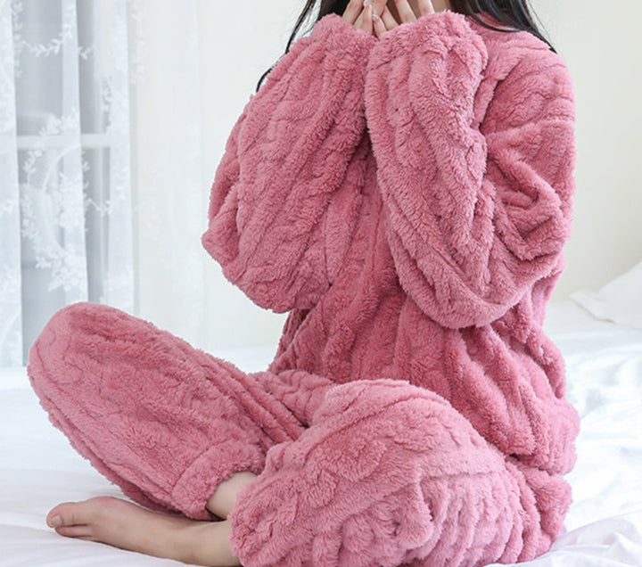 Cozy Teddy Fleece Pyjama-set